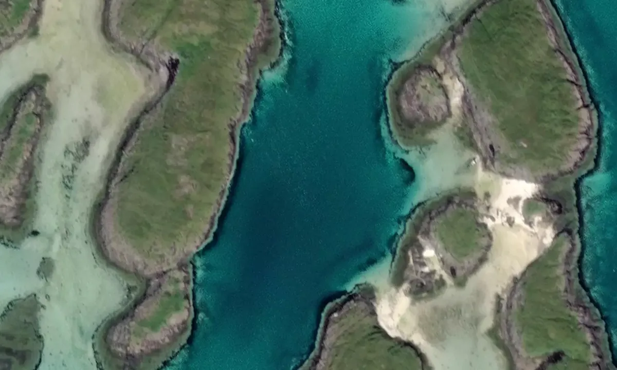 Satelite image of Bukkskjæret