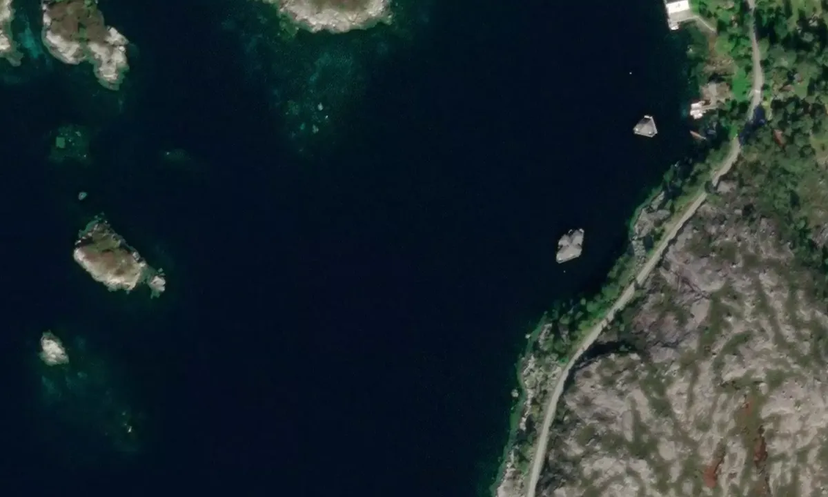 Satelite image of Bukta - Kalvåg