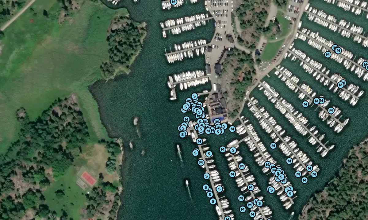Satelite image of Bullandö