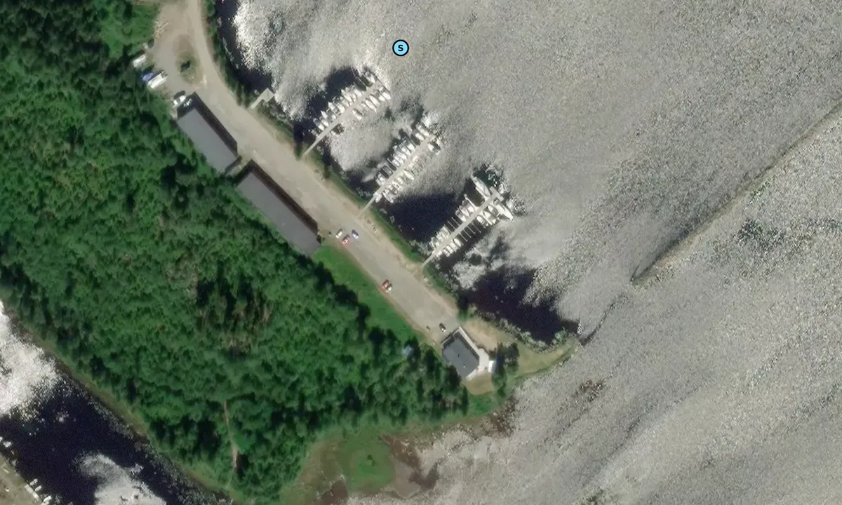 Satelite image of Bureå