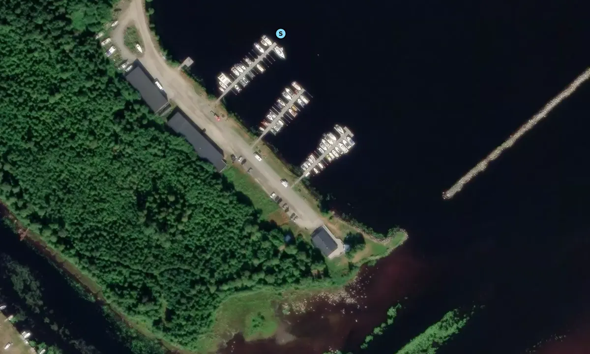 Satelite image of Bureå