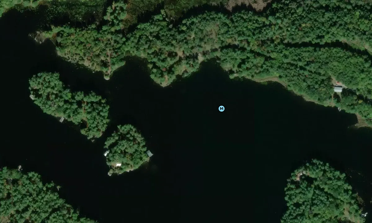 Satelite image of Burleigh Falls