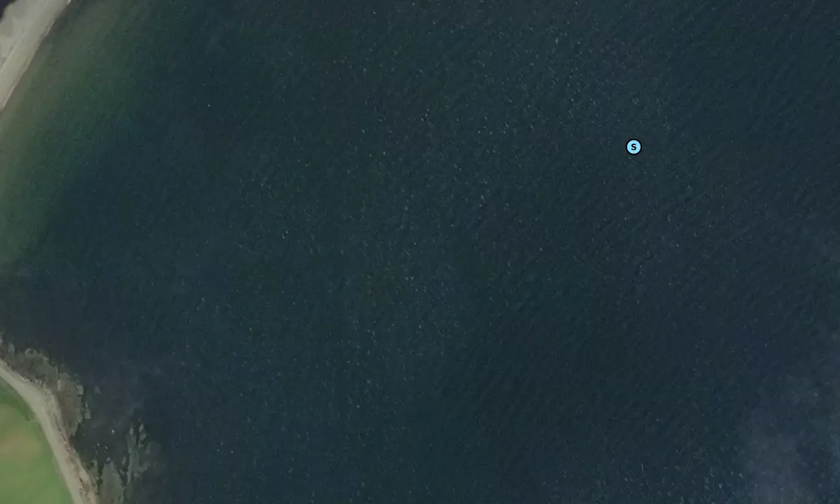 Satelite image of Burra Voe