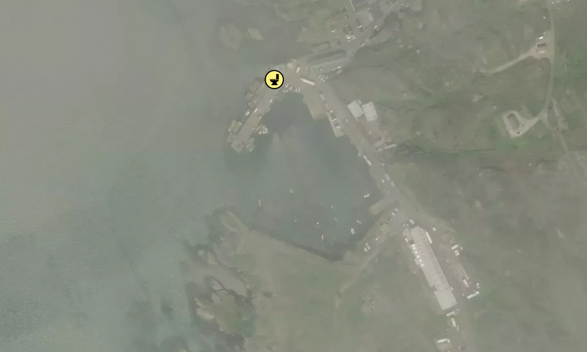 Satelite image of Burtonport