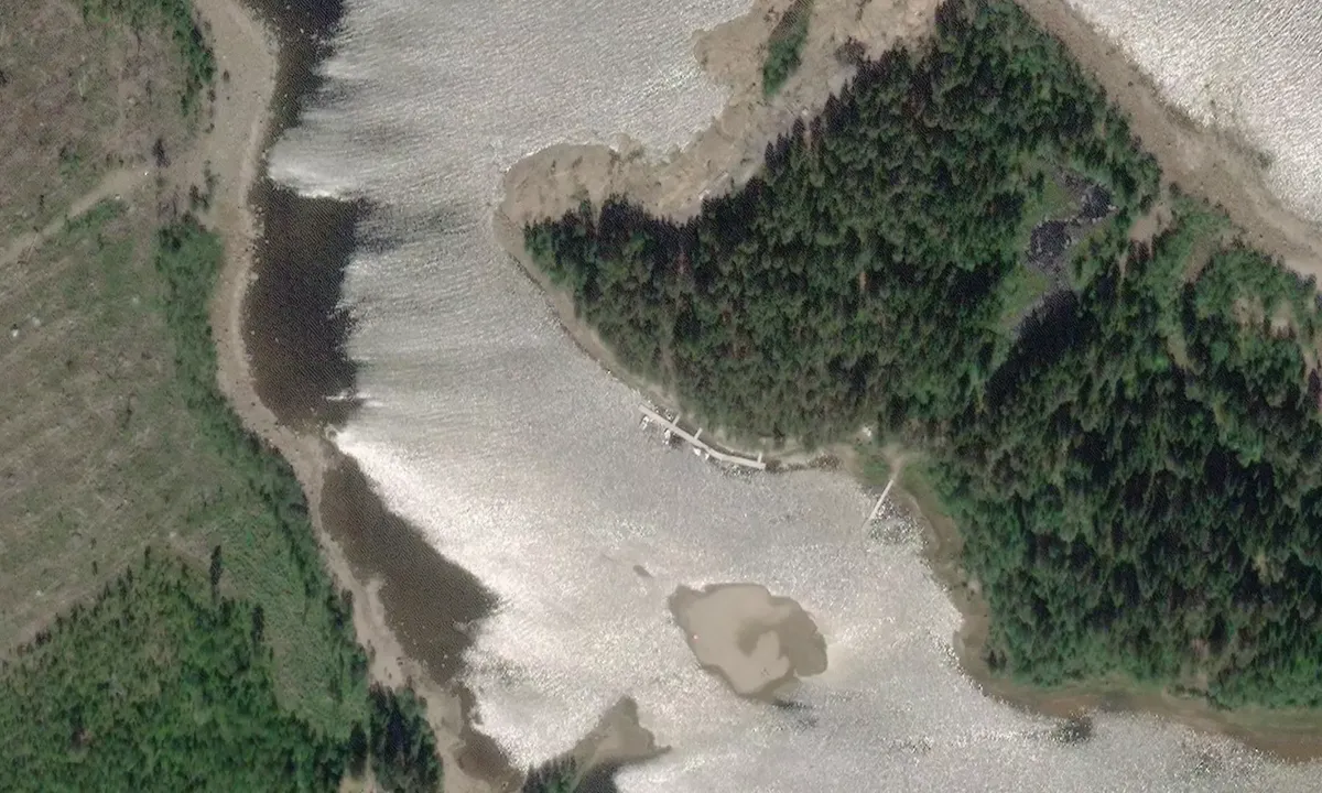 Flyfoto av Burvikshällorna