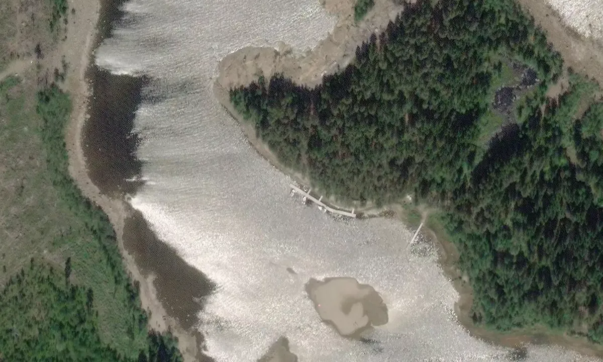 Satelite image of Burvikshällorna