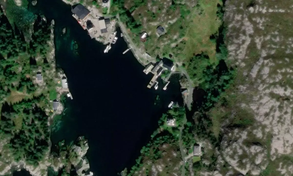 Flyfoto av Buskøy
