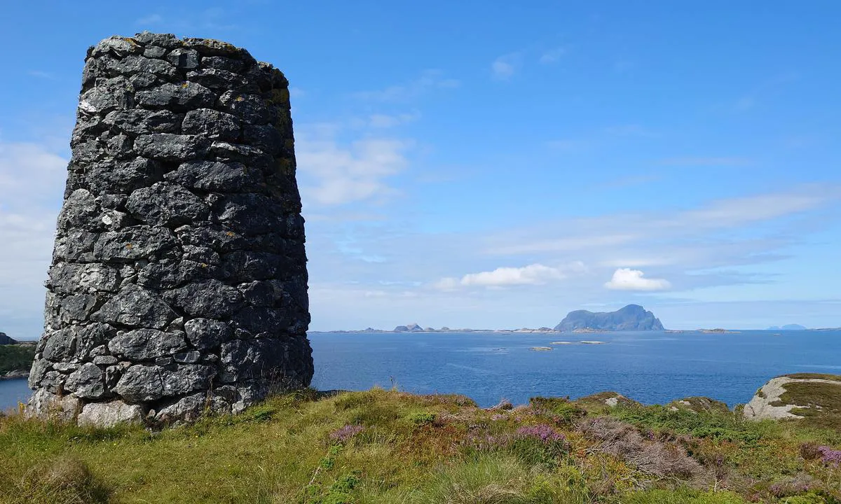 Utsikt nordover frå nordspissen av Buskøy