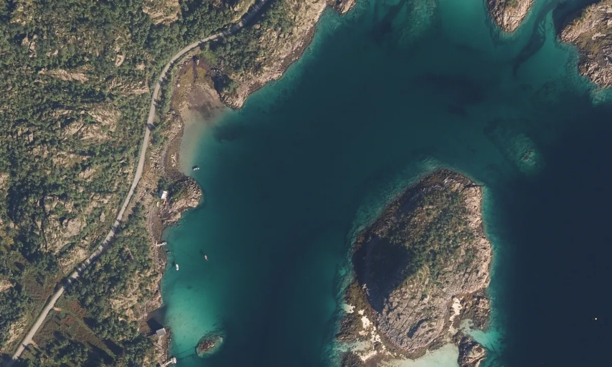 Flyfoto av Bustleivholman