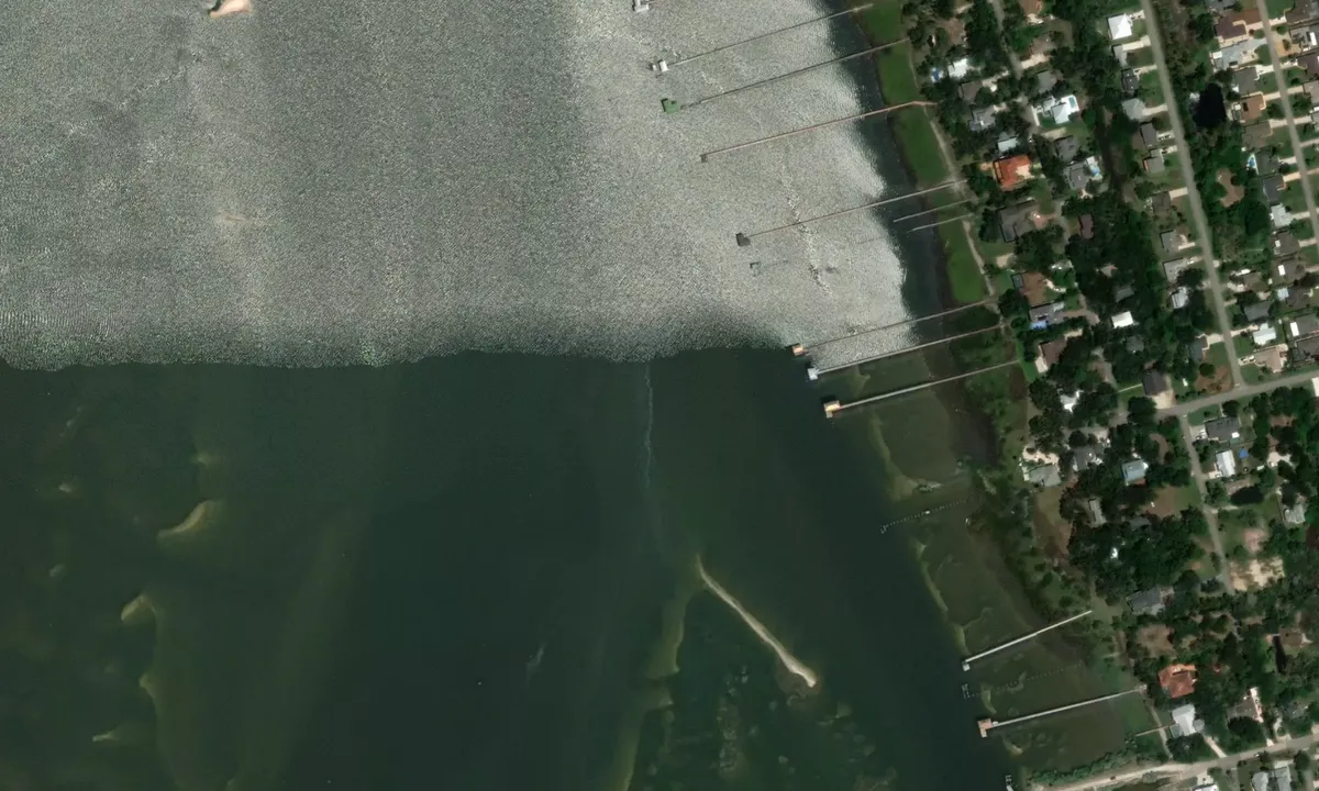 Flyfoto av Butler Beach