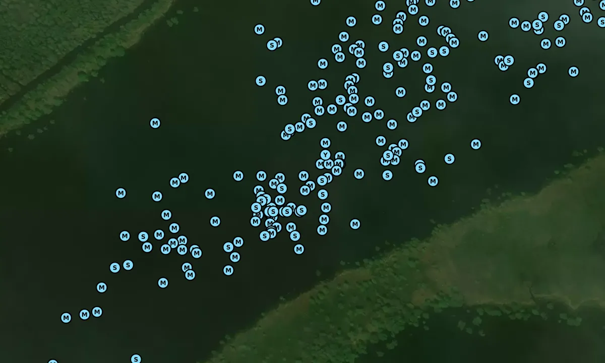 Satelite image of Butler Island West