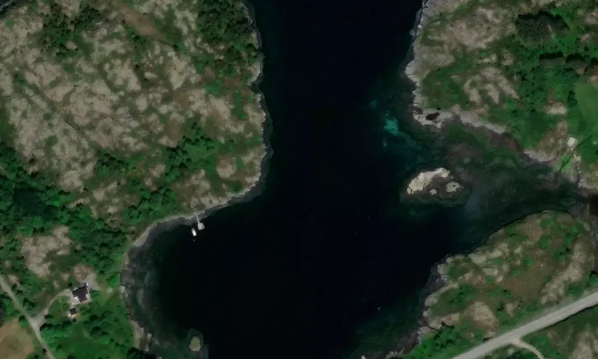 Satelite image of Buttersvågen