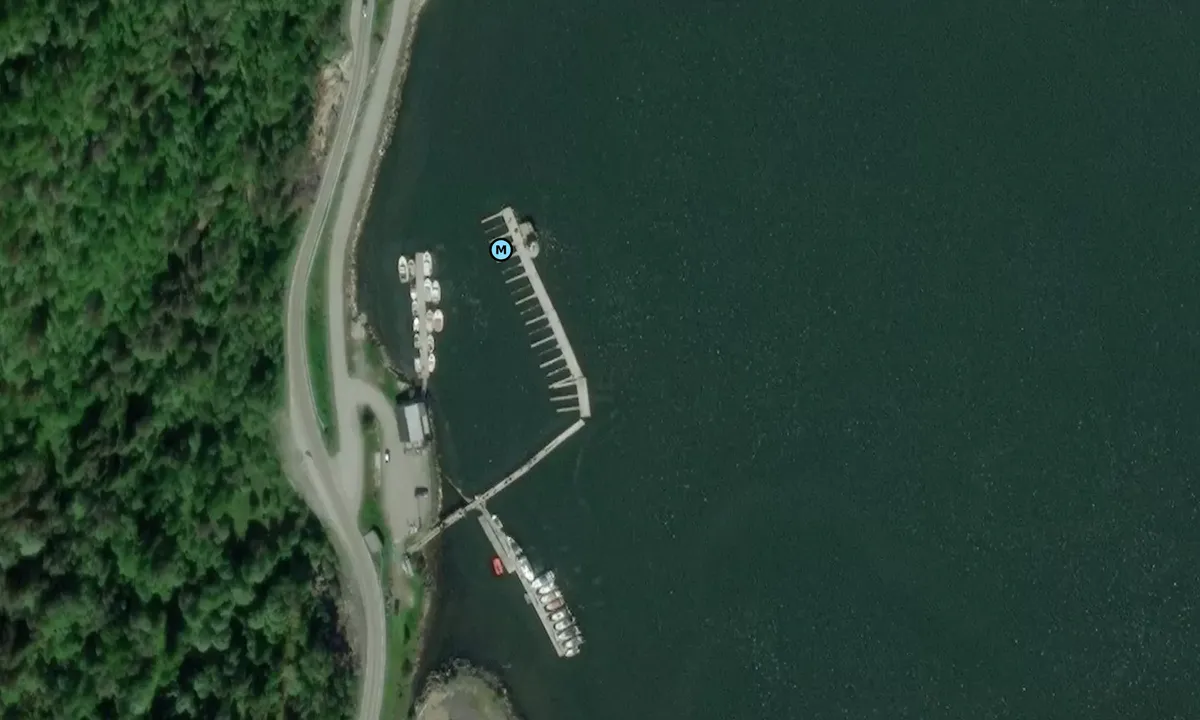 Satelite image of Buvika Småbåthavn - Rognan