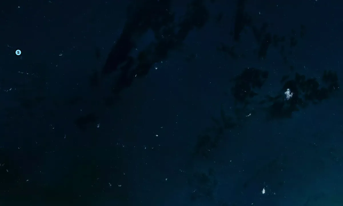 Satelite image of Byron Bay