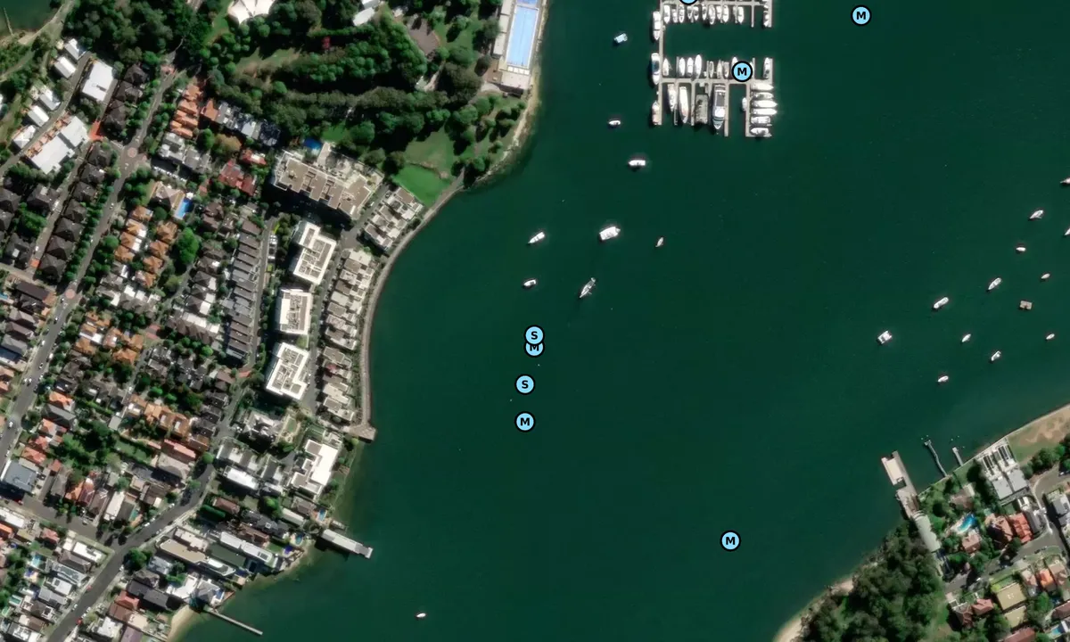Flyfoto av Cabartia Park (moorings)