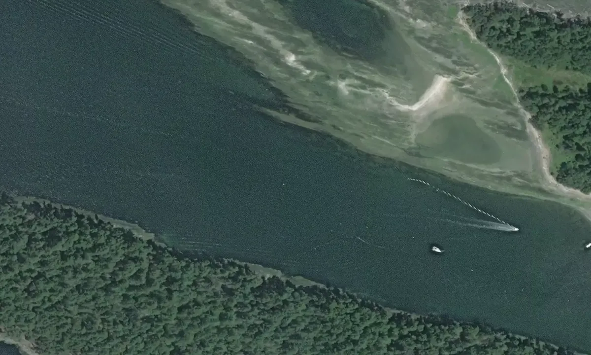 Flyfoto av Cabbage Island - Reef Harbour