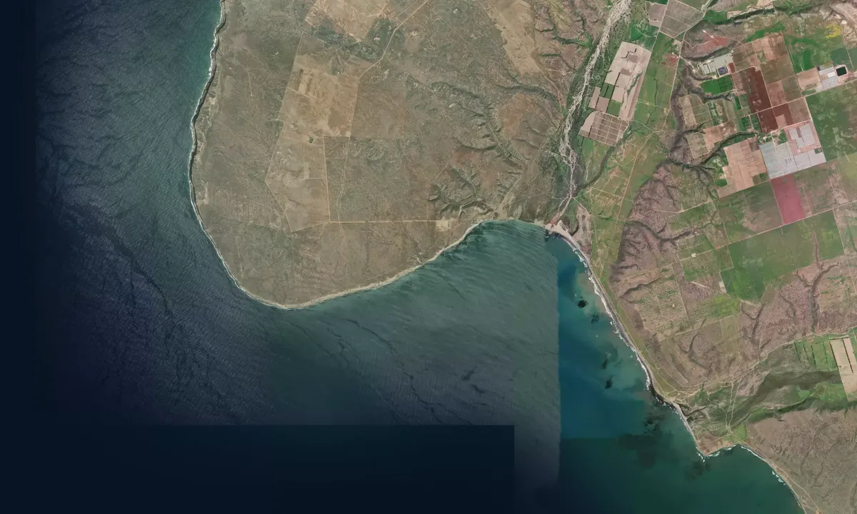 Flyfoto av Cabo Colonet