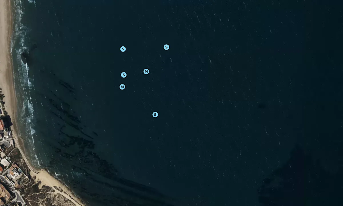 Satelite image of Cabo de las Huertas