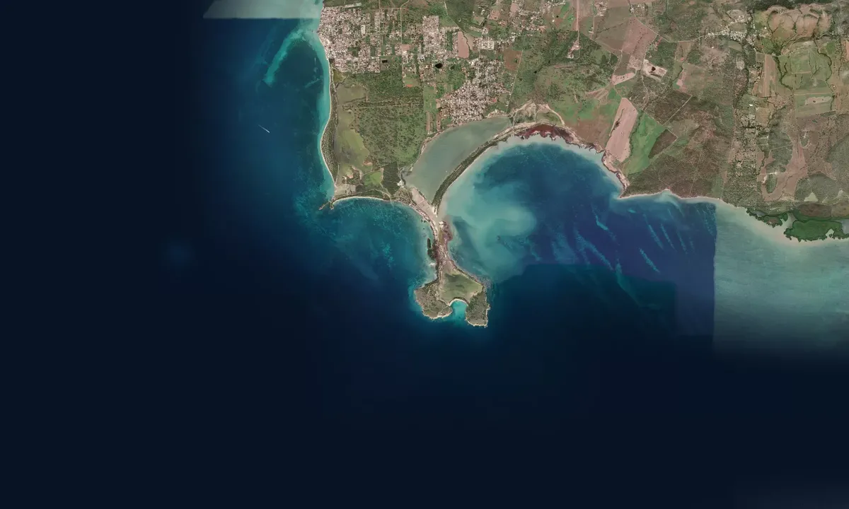 Flyfoto av Cabo Rojo - Rojo Cabo
