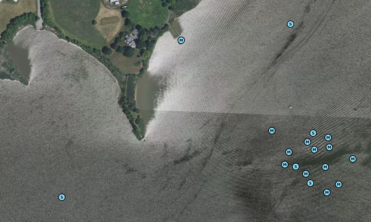 Satelite image of Cacaway Farms