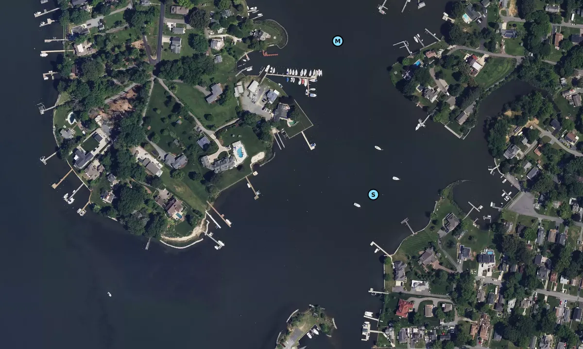 Satelite image of Cadle Creek