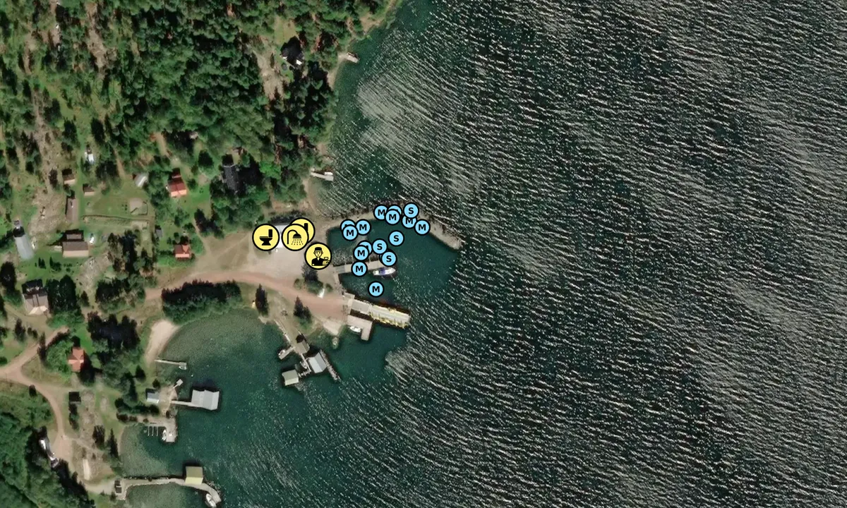 Satelite image of Café Bryggan - Högsåra