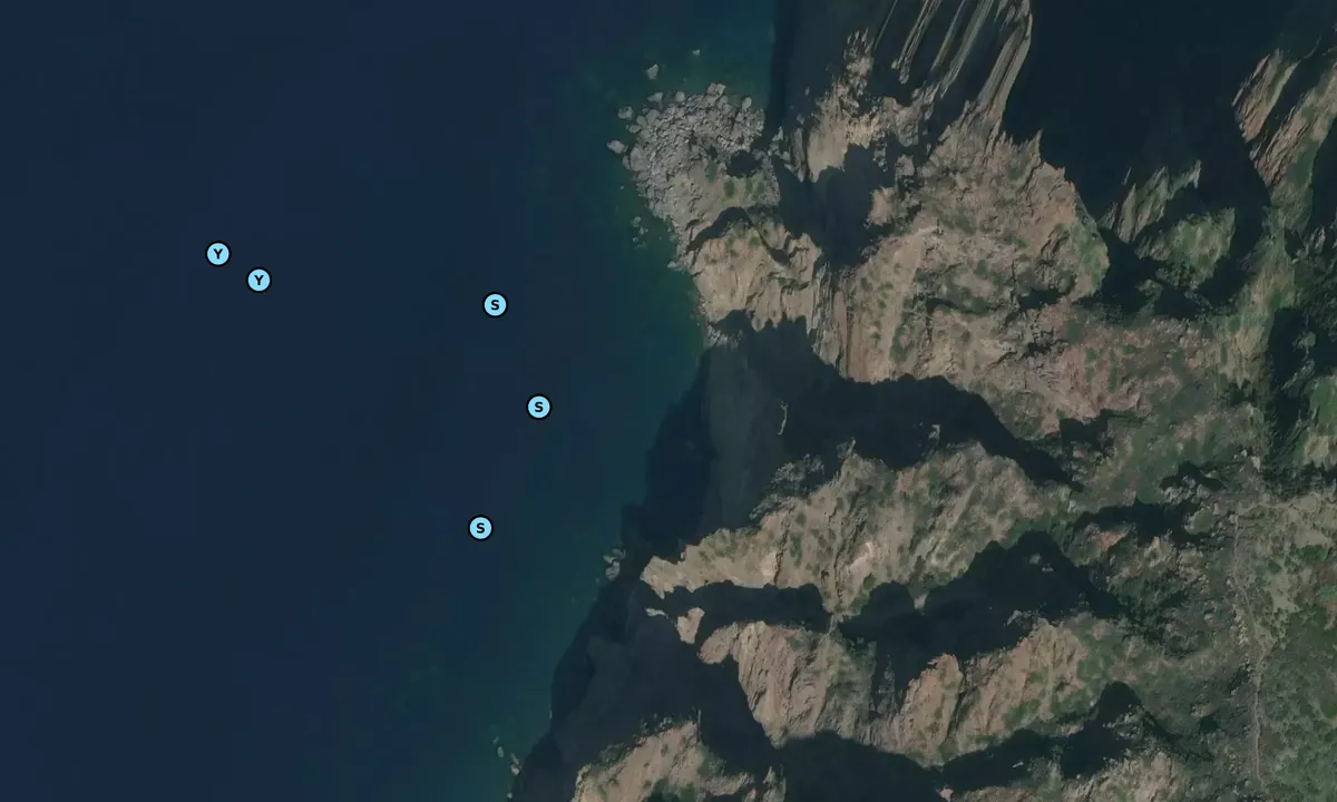 Satelite image of Cala Bianca
