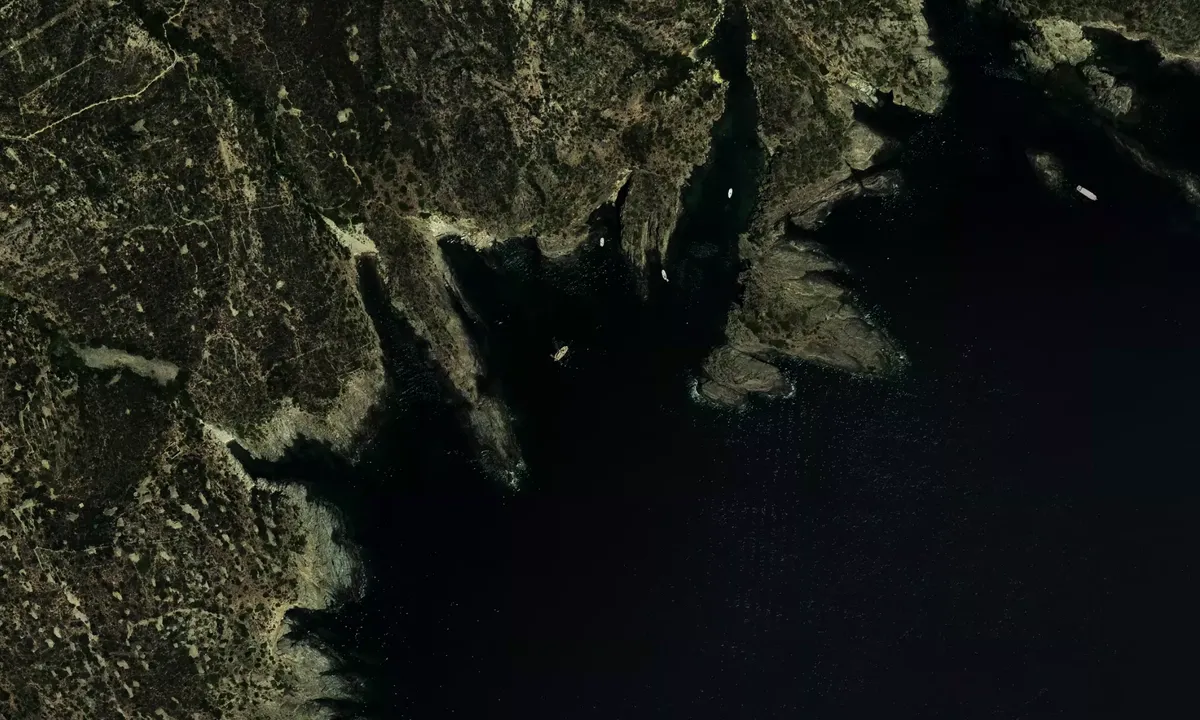 Flyfoto av Cala Bona