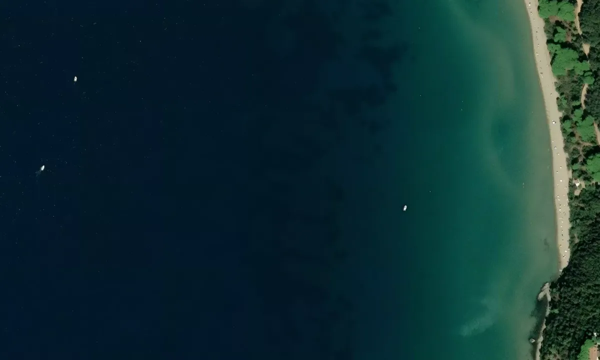 Satelite image of Cala Civette