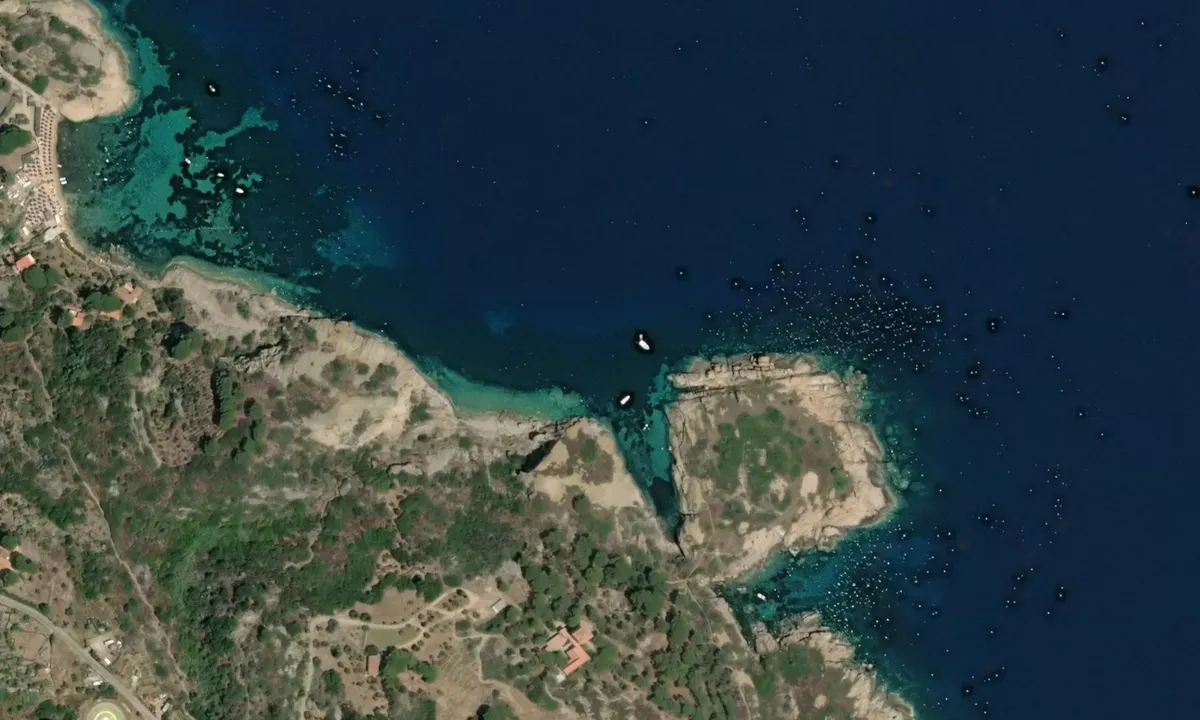 Flyfoto av Cala Cupa
