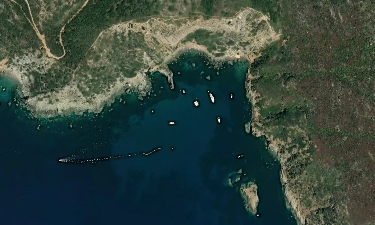 Flyfoto av Cala d’allume