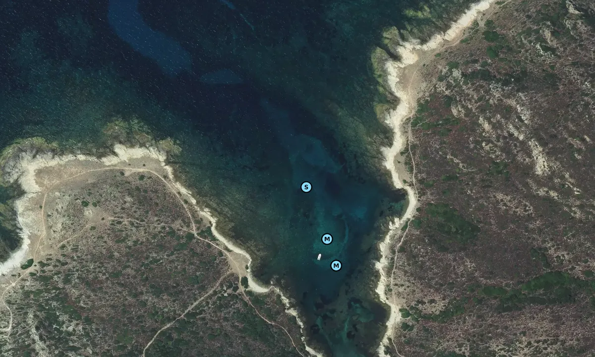 Satelite image of Cala de Malfacu