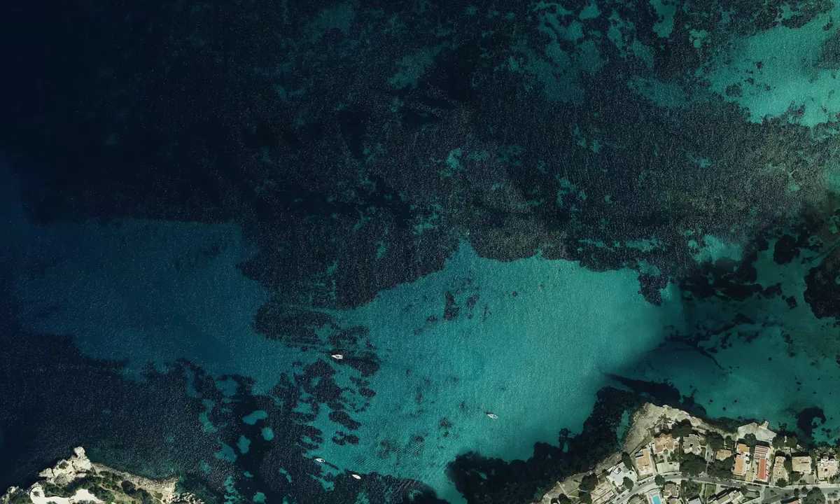 Flyfoto av Cala de Santa Ponça