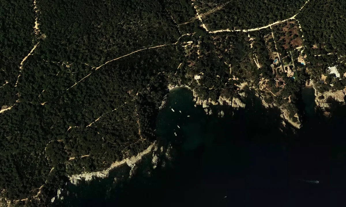 Flyfoto av Cala de Seniá