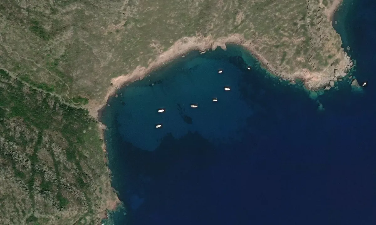 Flyfoto av Cala Del Ceppo