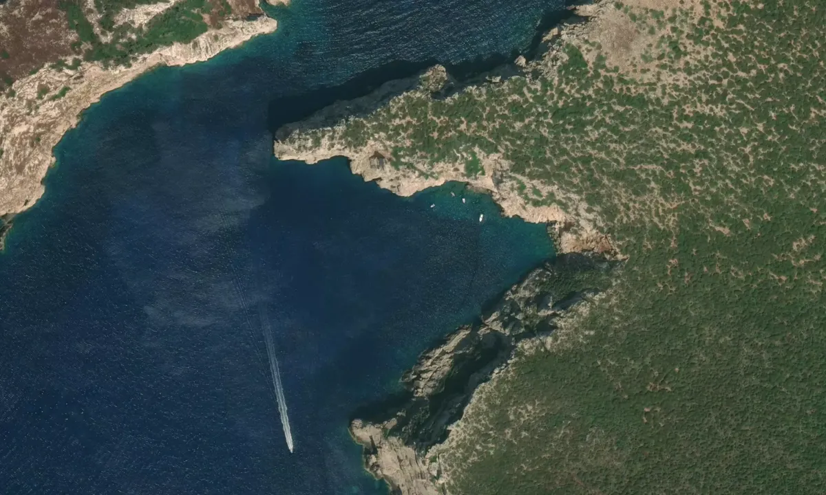 Flyfoto av Cala della Puntetta