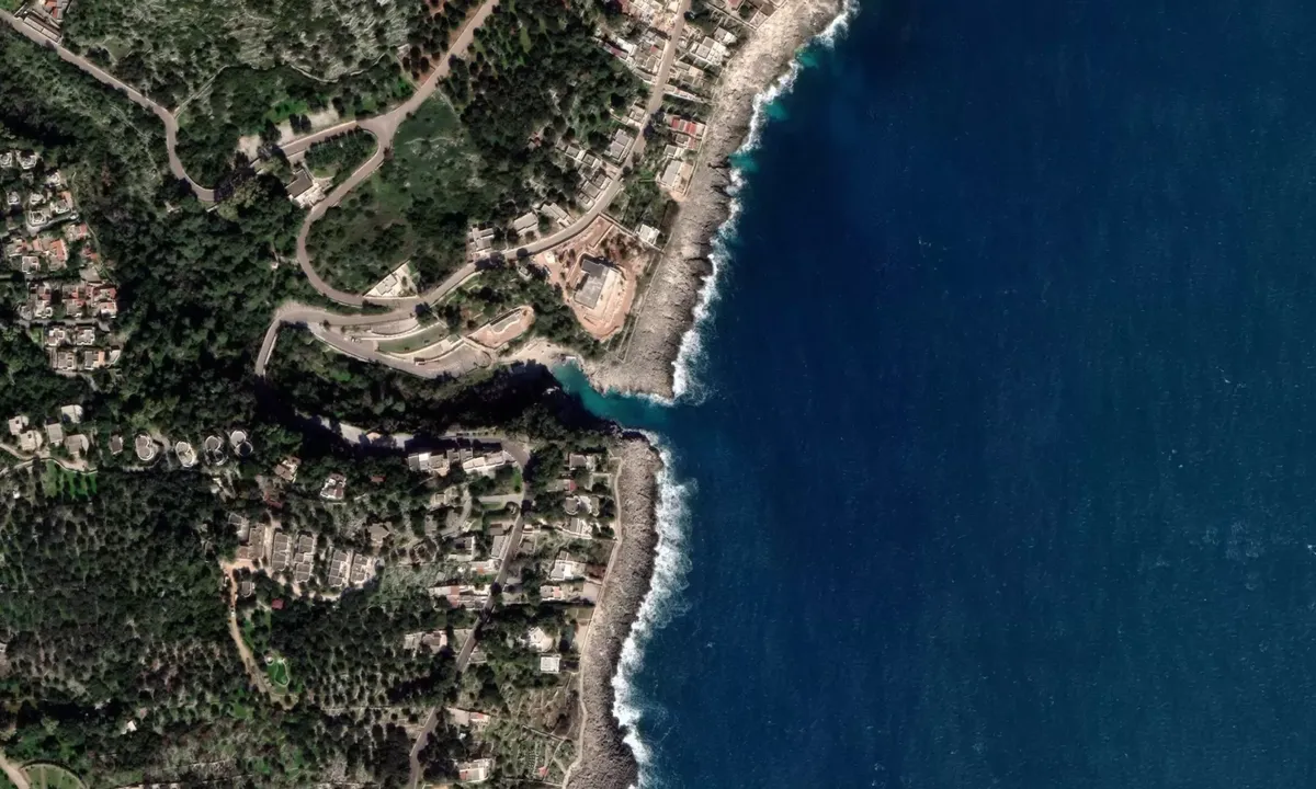 Flyfoto av Cala dell'Acquaviva