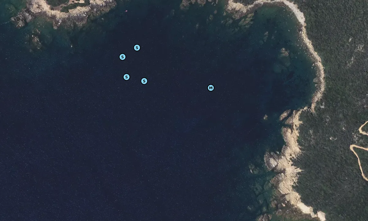 Satelite image of Cala Di Castagna