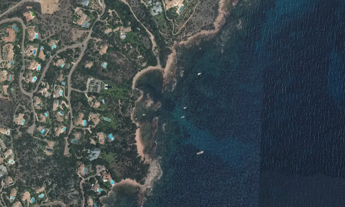 Flyfoto av Cala di i Purcilli