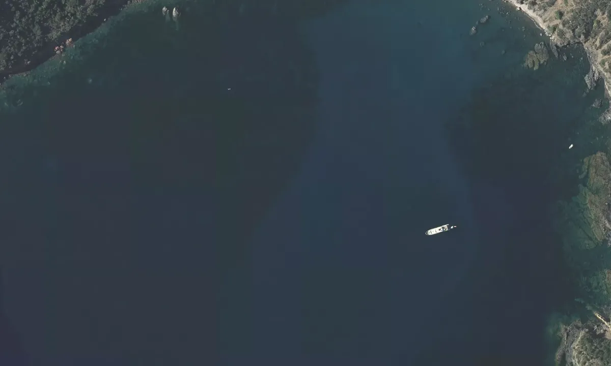 Satelite image of Cala di Lignaghia