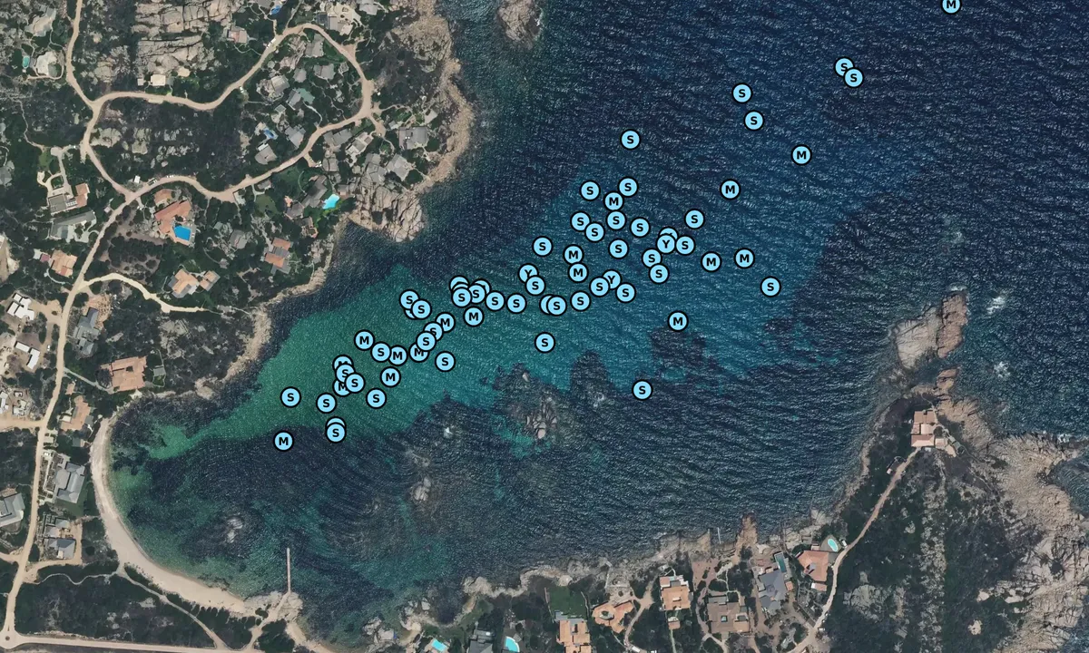 Satelite image of Cala di Zeri