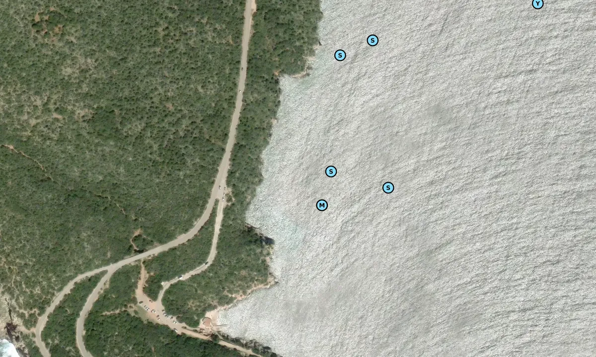 Satelite image of Cala Dragonara