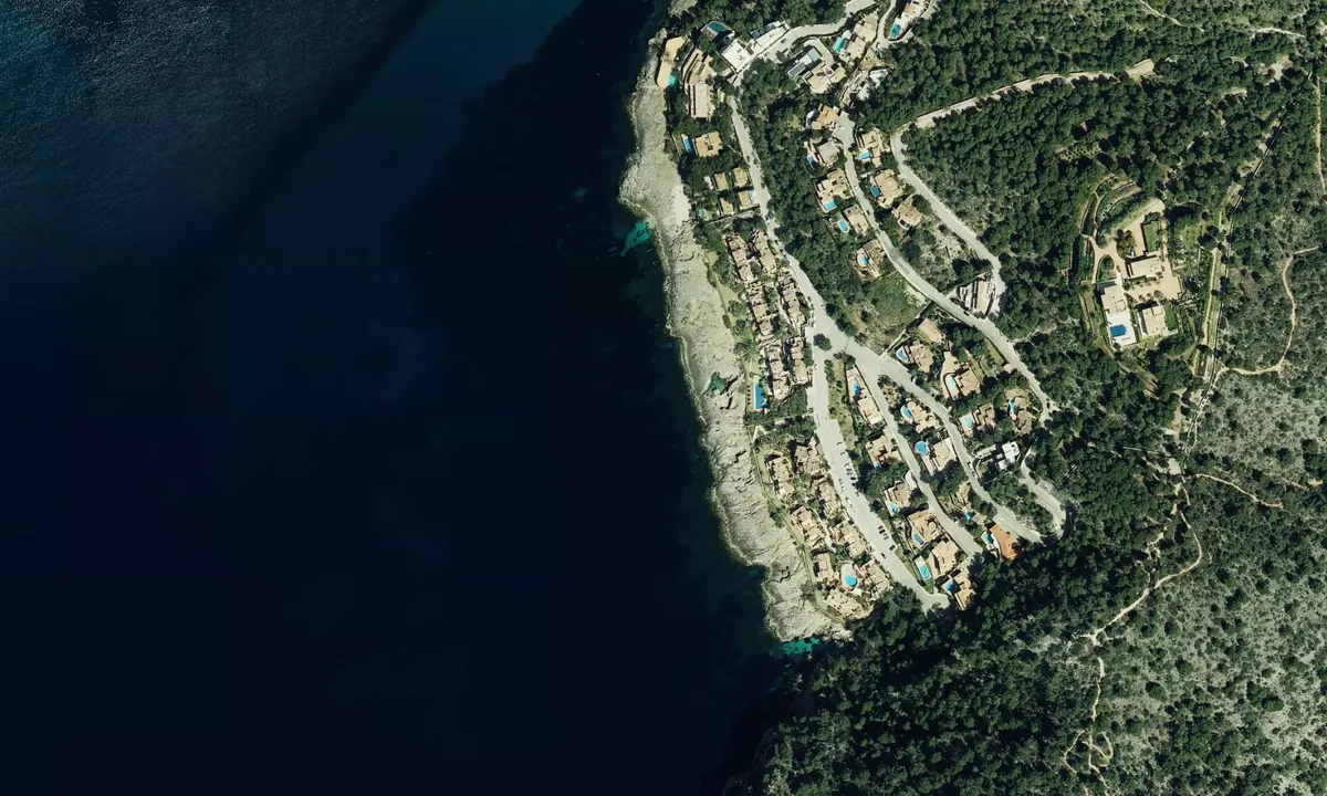 Flyfoto av Cala el salinar