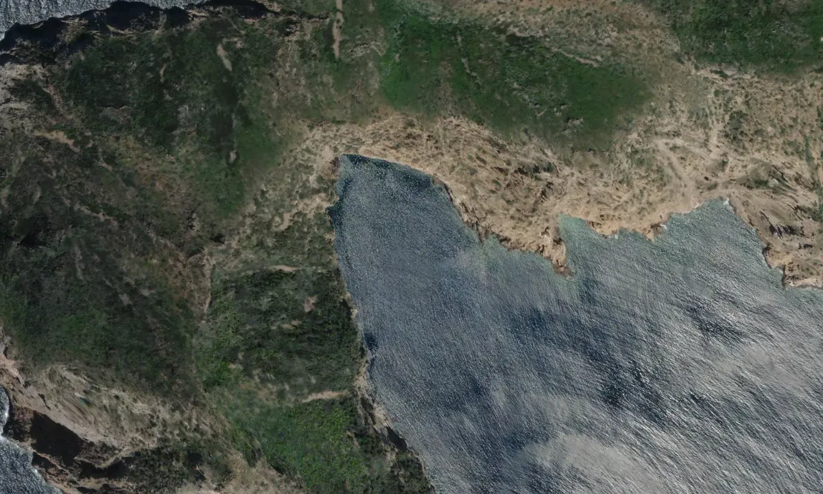 Flyfoto av Cala Galera 1