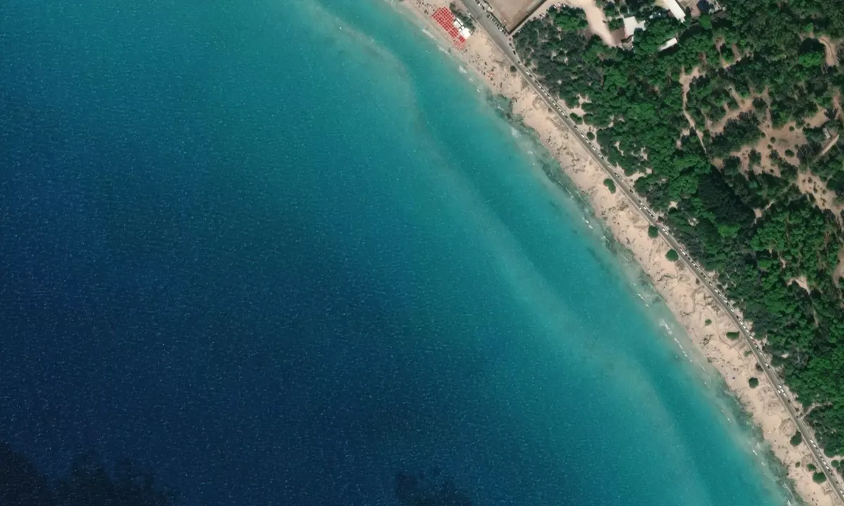 Flyfoto av Cala Gallipoli