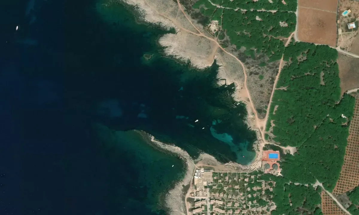 Flyfoto av Cala Grande - Pozzo Ponente