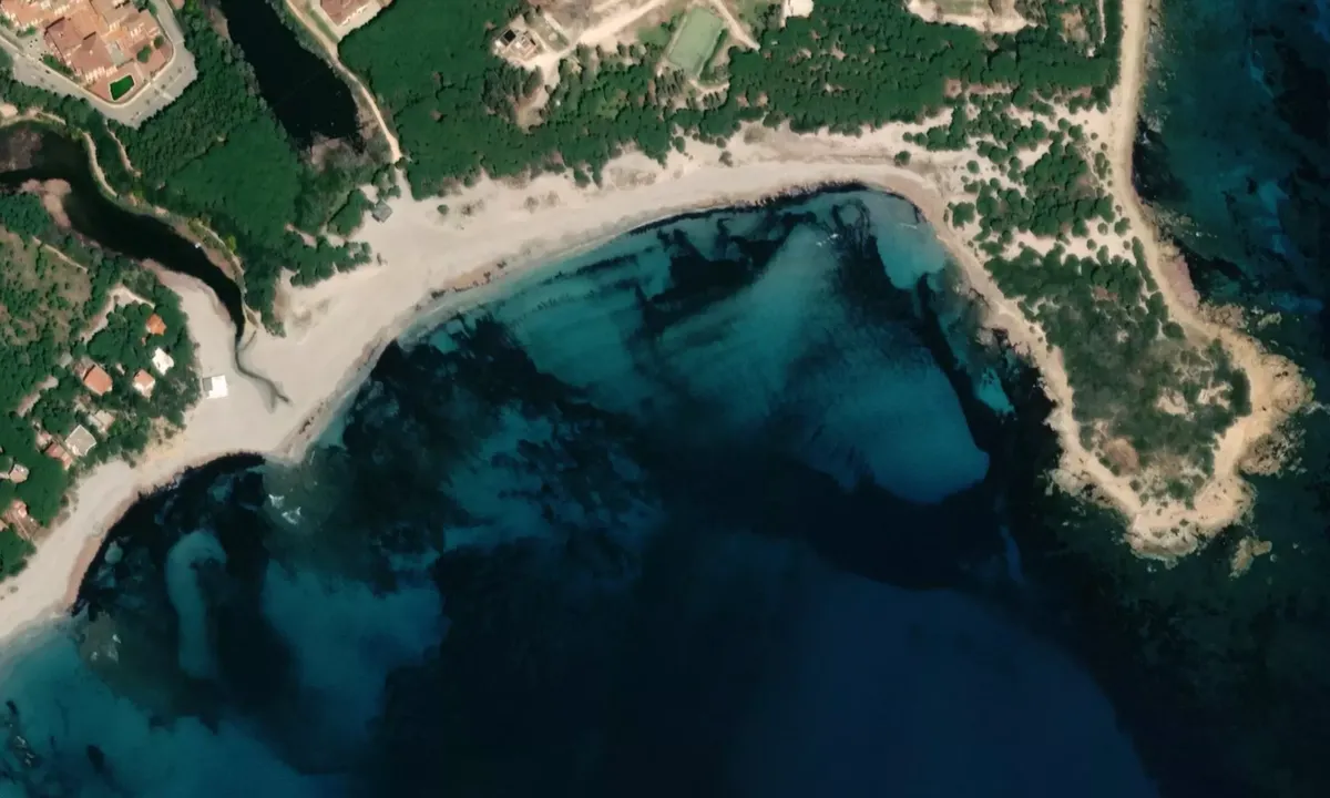 Flyfoto av Cala Liberatto