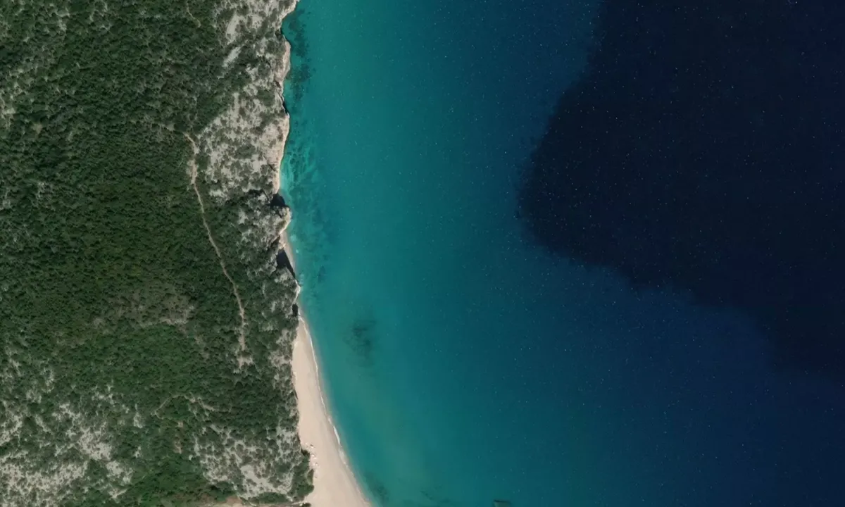 Flyfoto av Cala Luna 1