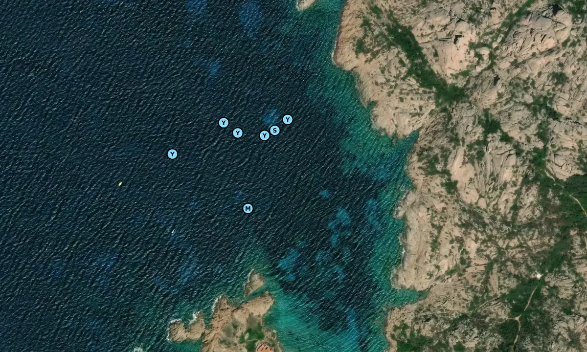 Satelite image of Cala Marginetto
