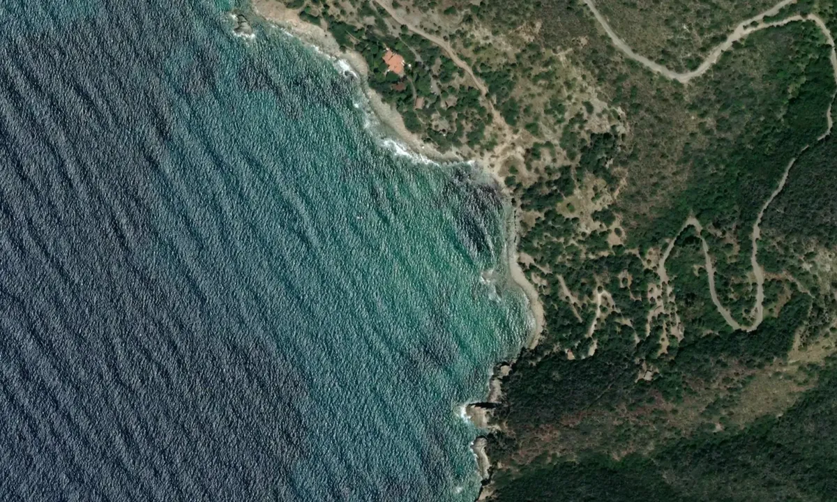 Flyfoto av Cala Purgatorio